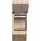 Ekena Millwork Olympic Slat Rough Sawn Bracket w/ Offset Brace, Douglas Fir, 8"W x 22"D x 22"H BKT0806X22X22OLY06RDF - alternate 4